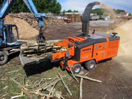 Дробилка древесины Gandini 50/75 MTS Дробилка древесины Gandini 50/75 MTS