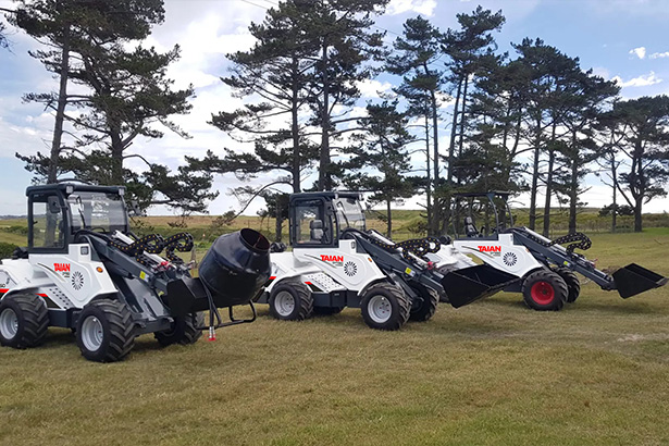 Три модели мини-погрузчиков Taian готовы к отправке!