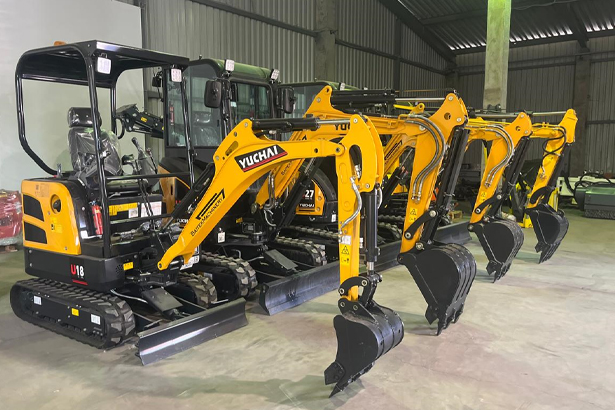 Мини-экскаваторы Yuchai уже на складе!