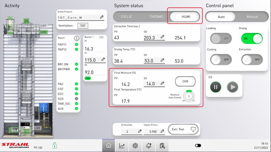 Humigrain. Новая технология сушки зерна