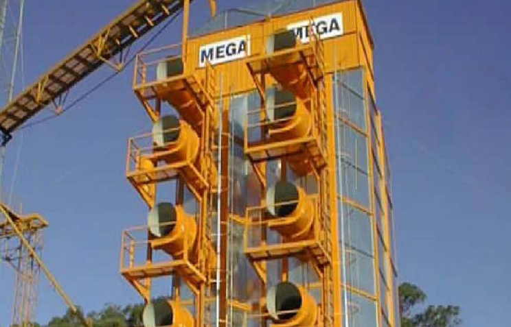 Шахтная сушилка жалюзийного типа MEGA (МЕГА)