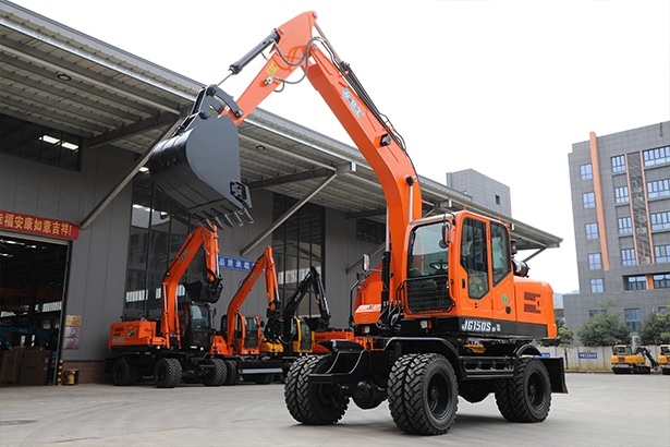 Baitek Machinery начинает поставки колесных экскаваторов Jinggong в Россию