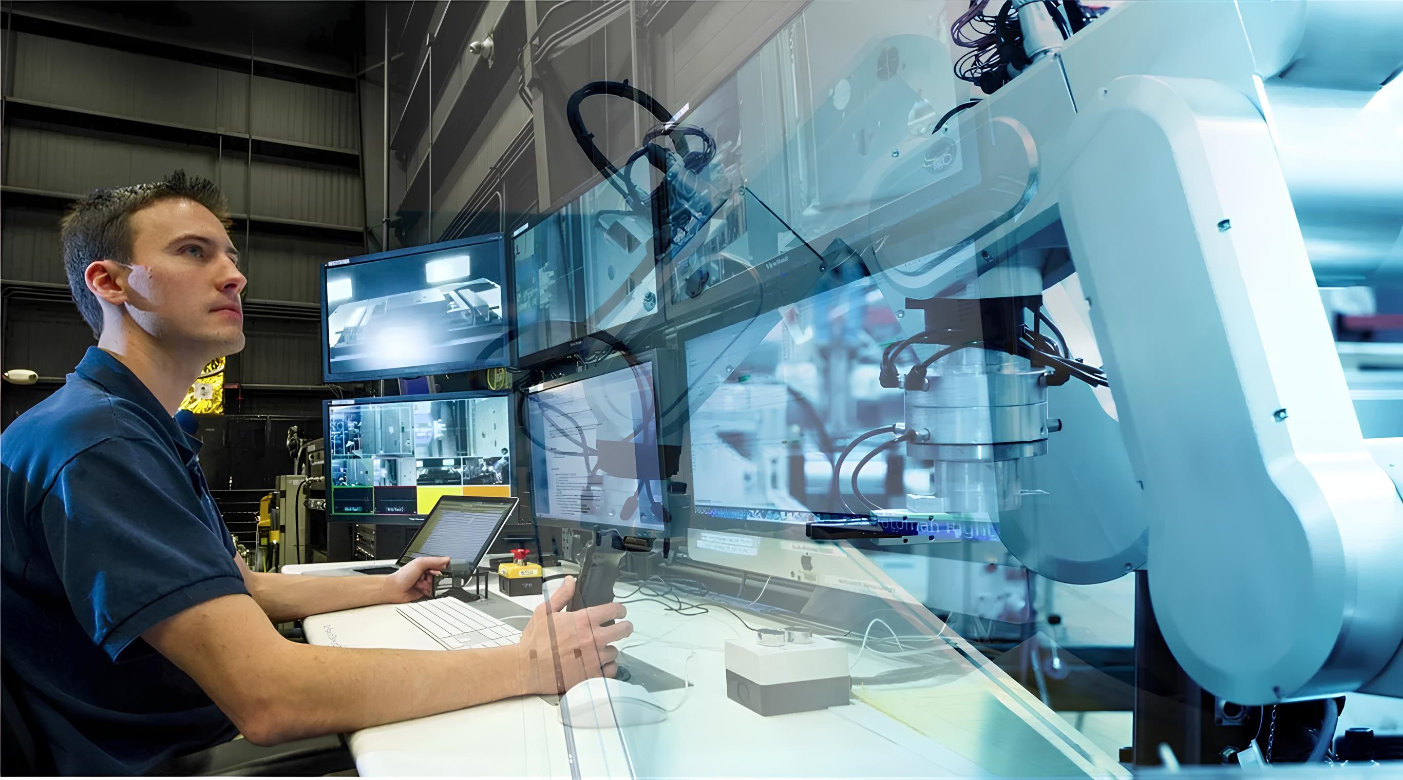 Весь завод на экране монитора