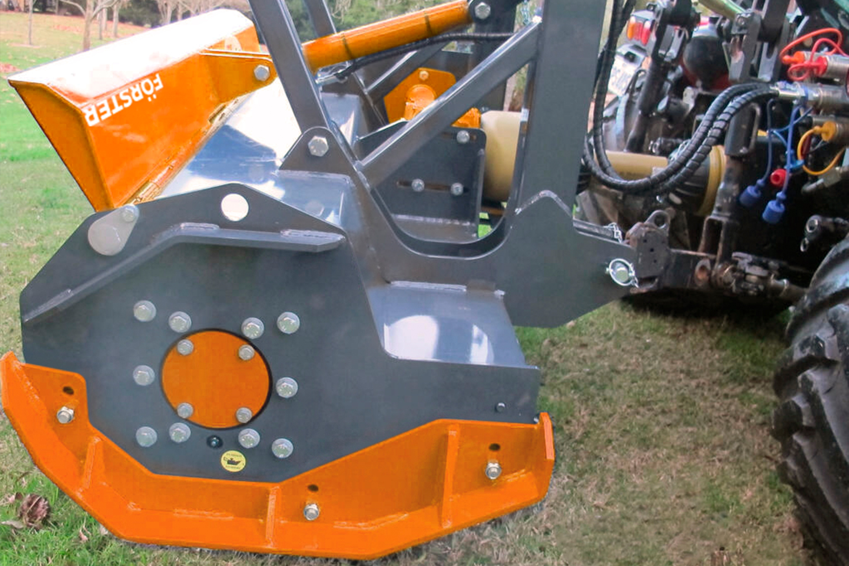 Новое поступление: итальянские мульчеры Forster уже на складе!