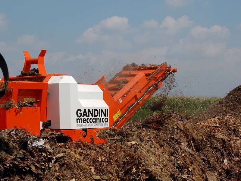 Измельчитель древесных отходов Gandini BIOMATICH 91 TTS