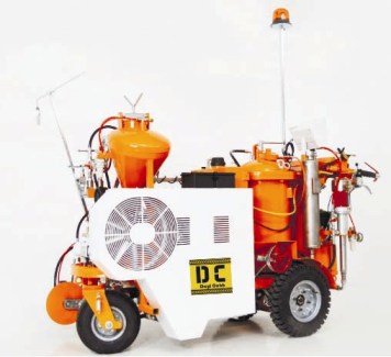 Безвоздушная разметочная машина с гидроприводом  DB-100 производства Dayl Cobb